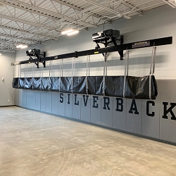 Securelift  Wrestling Mat Storage Systems (Single Wall-Mounted) 