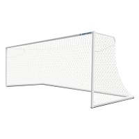 Nova Premiere Soccer Goal (8 ft.H x 24 ft.W x 4 ft.B x 9.5 ft.D) - NFHS, NCAA, FIFA, ASTM Compliant 