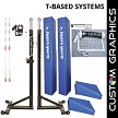 Jaypro Sports PVB-2500DX T-Base Volleyball System 